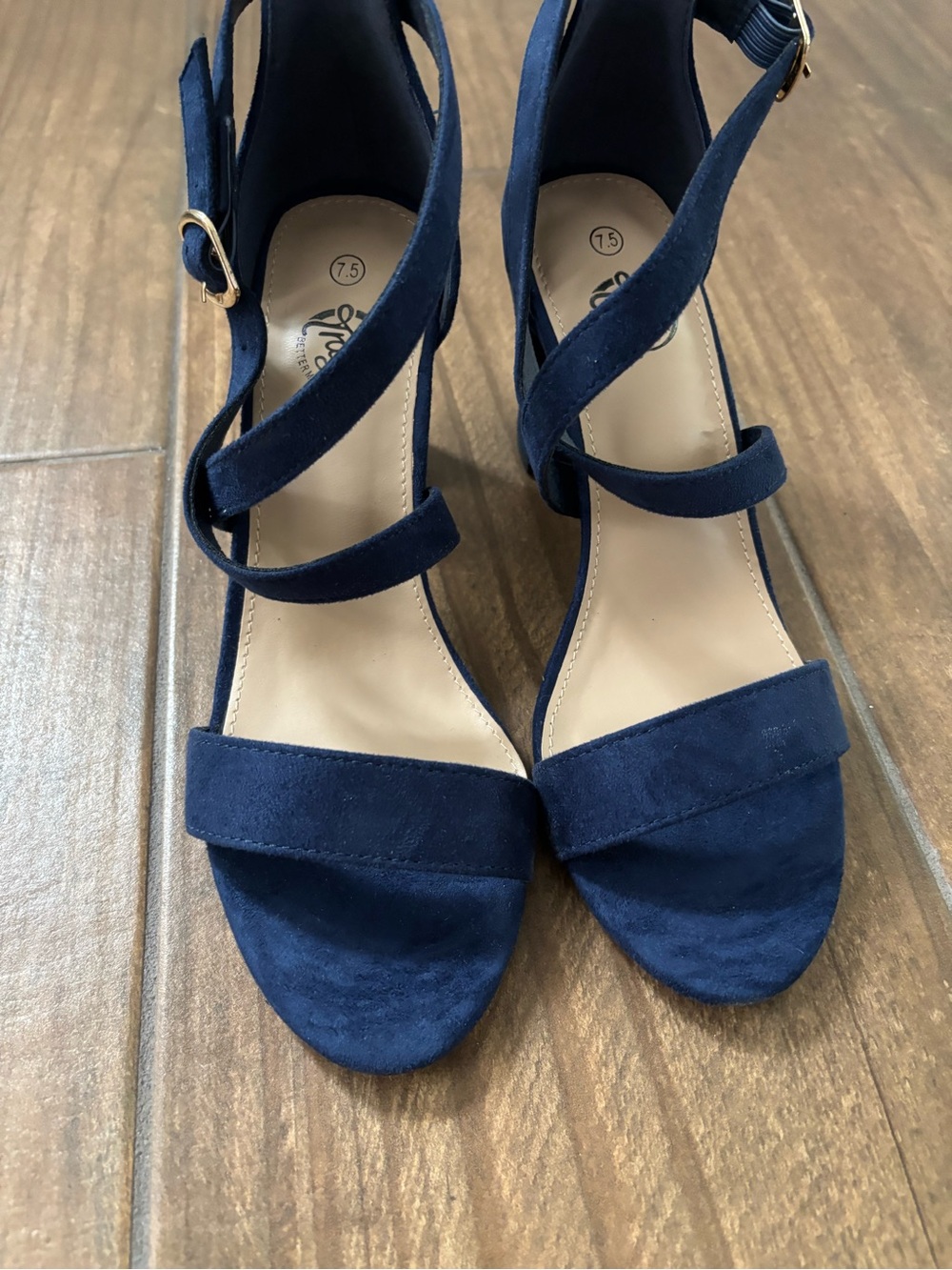 Trary Women's block chunky heel sandals